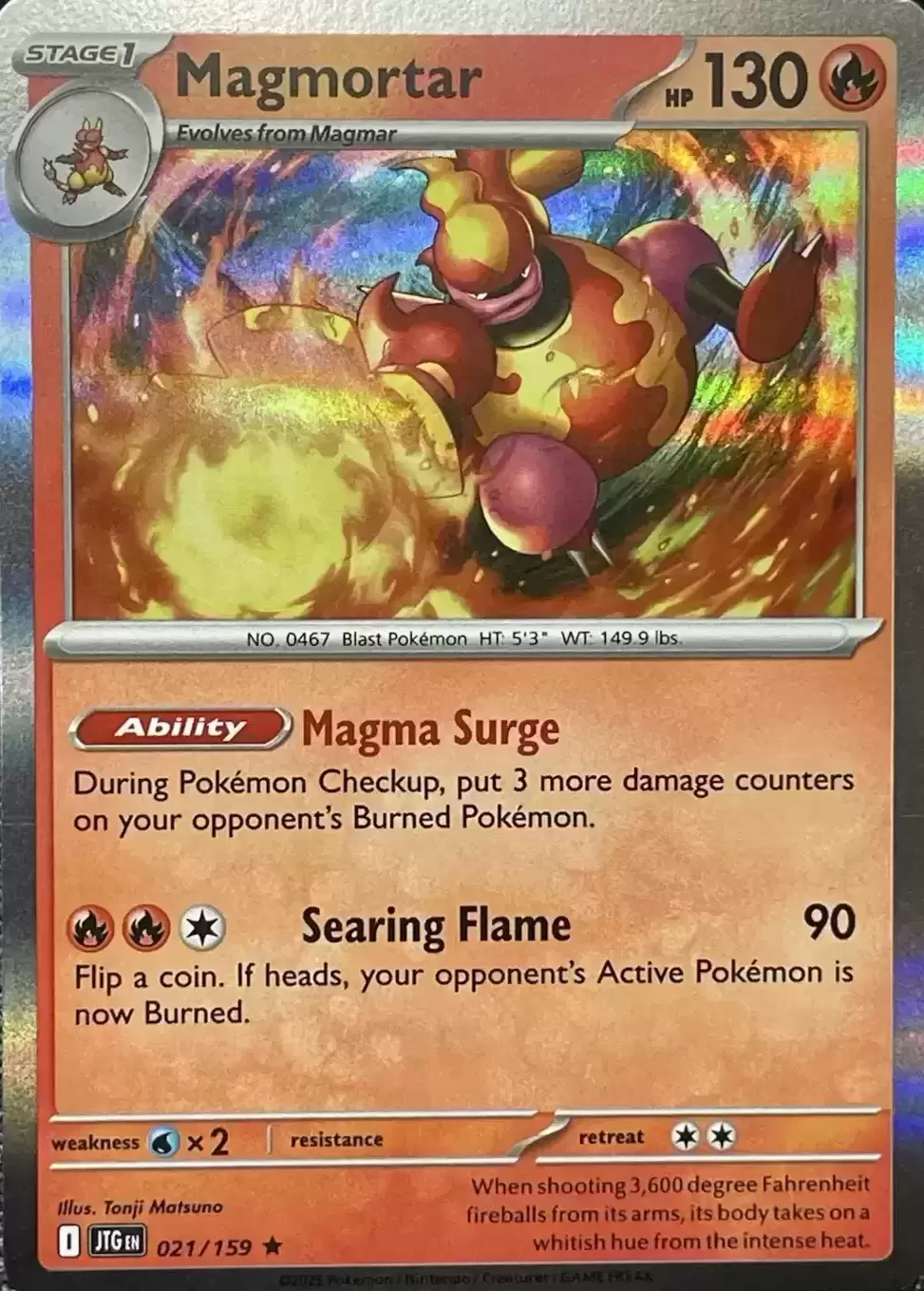 Journey Together - JTGEN - Magmortar Holo