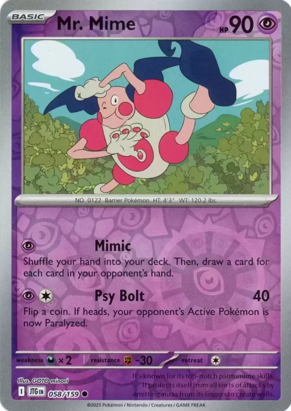 Journey Together - JTGEN - Mr. Mime Reverse