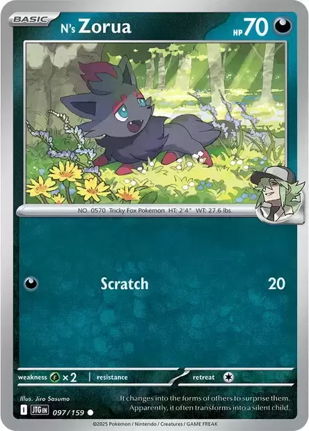 Journey Together - JTGEN - N\'s Zorua