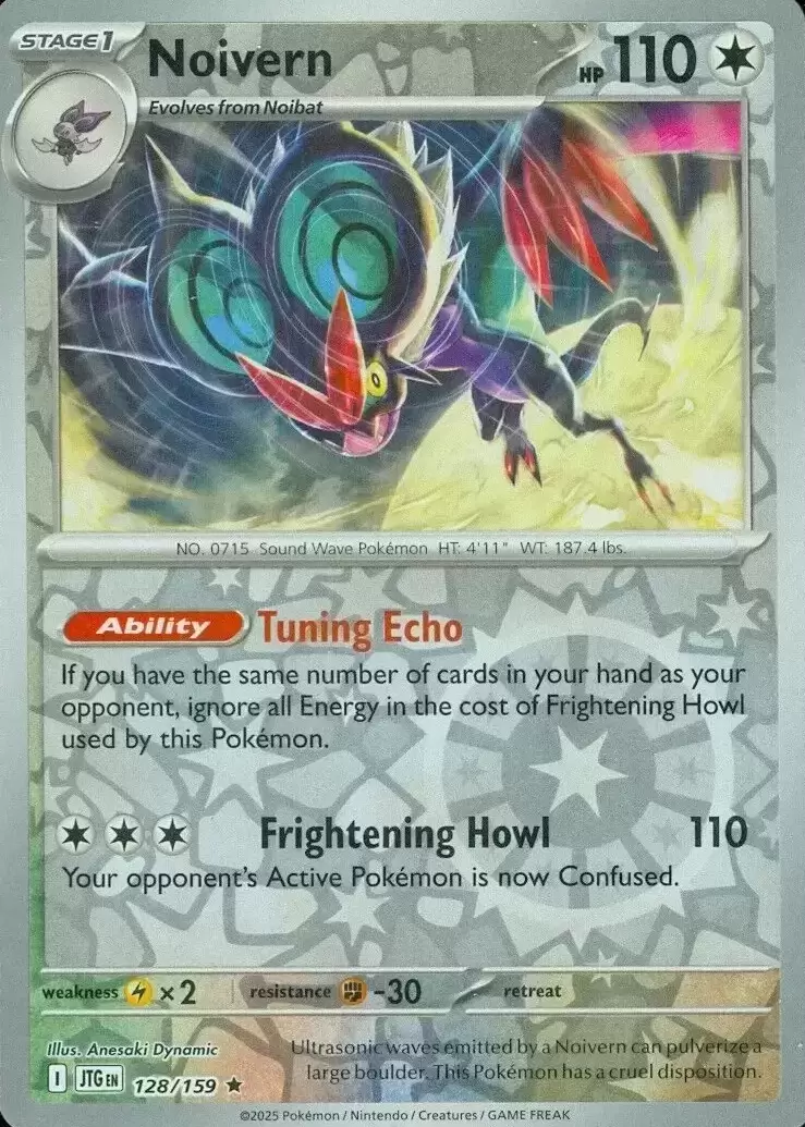 Journey Together - JTGEN - Noivern Holo Reverse
