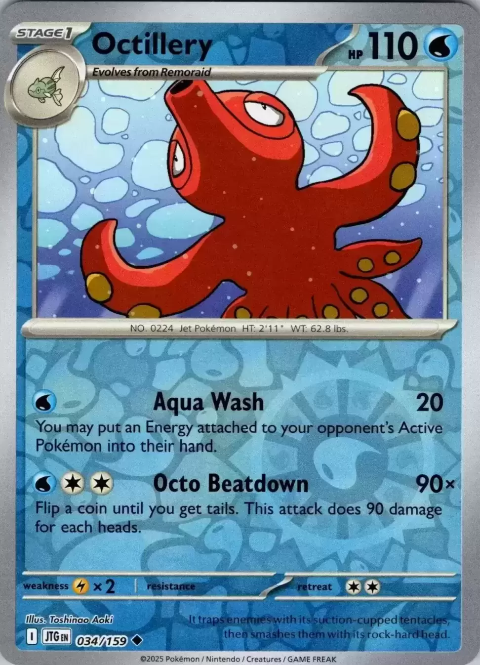 Journey Together - JTGEN - Octillery Reverse