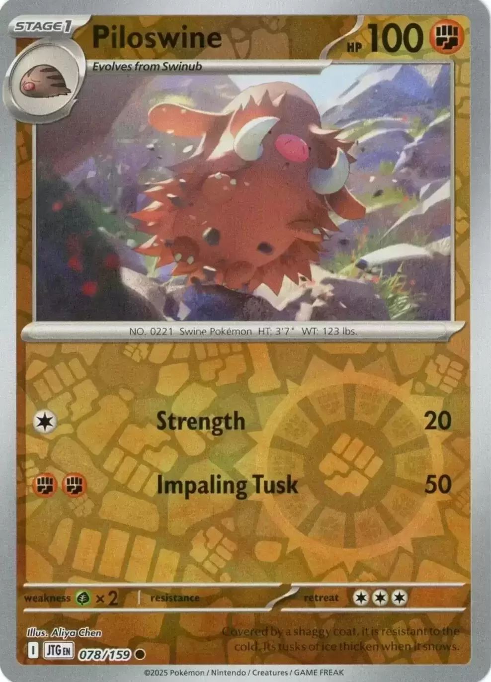 Journey Together - JTGEN - Piloswine Reverse