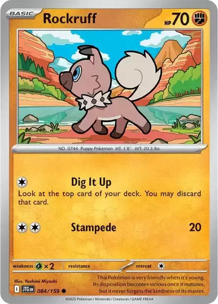 Journey Together - JTGEN - Rockruff