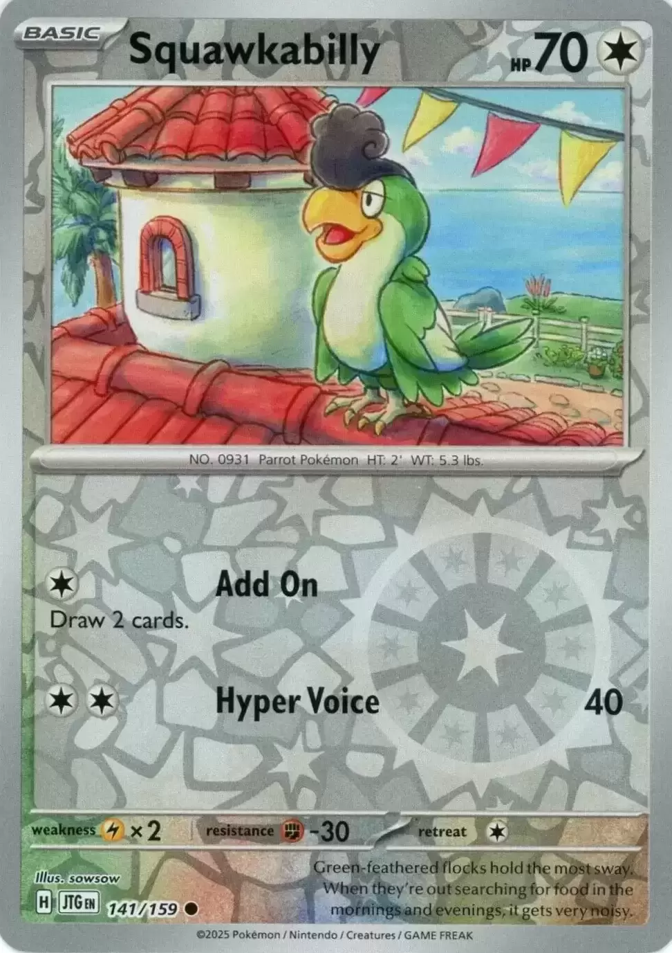 Journey Together - JTGEN - Squawkabilly Reverse