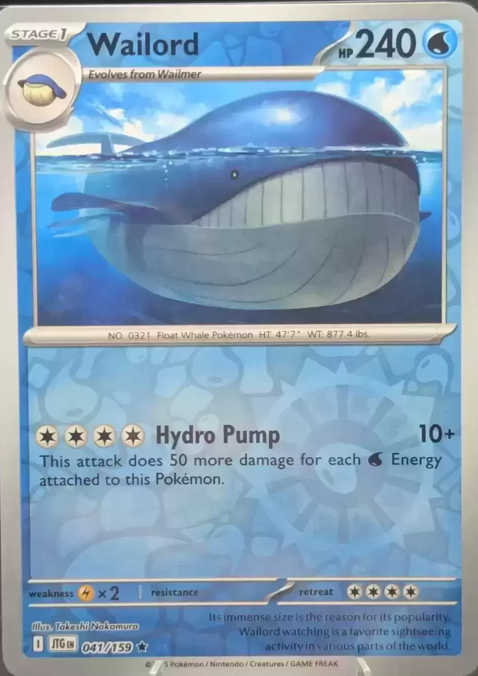 Journey Together - JTGEN - Wailord Reverse