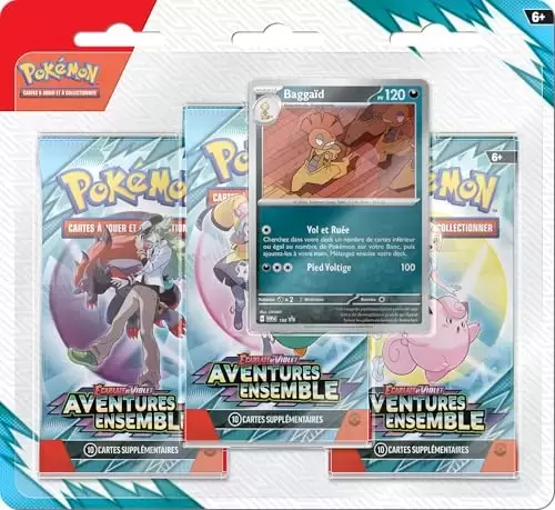 Coffret de Boosters - Tripack Aventures Ensembles - Baggaïd