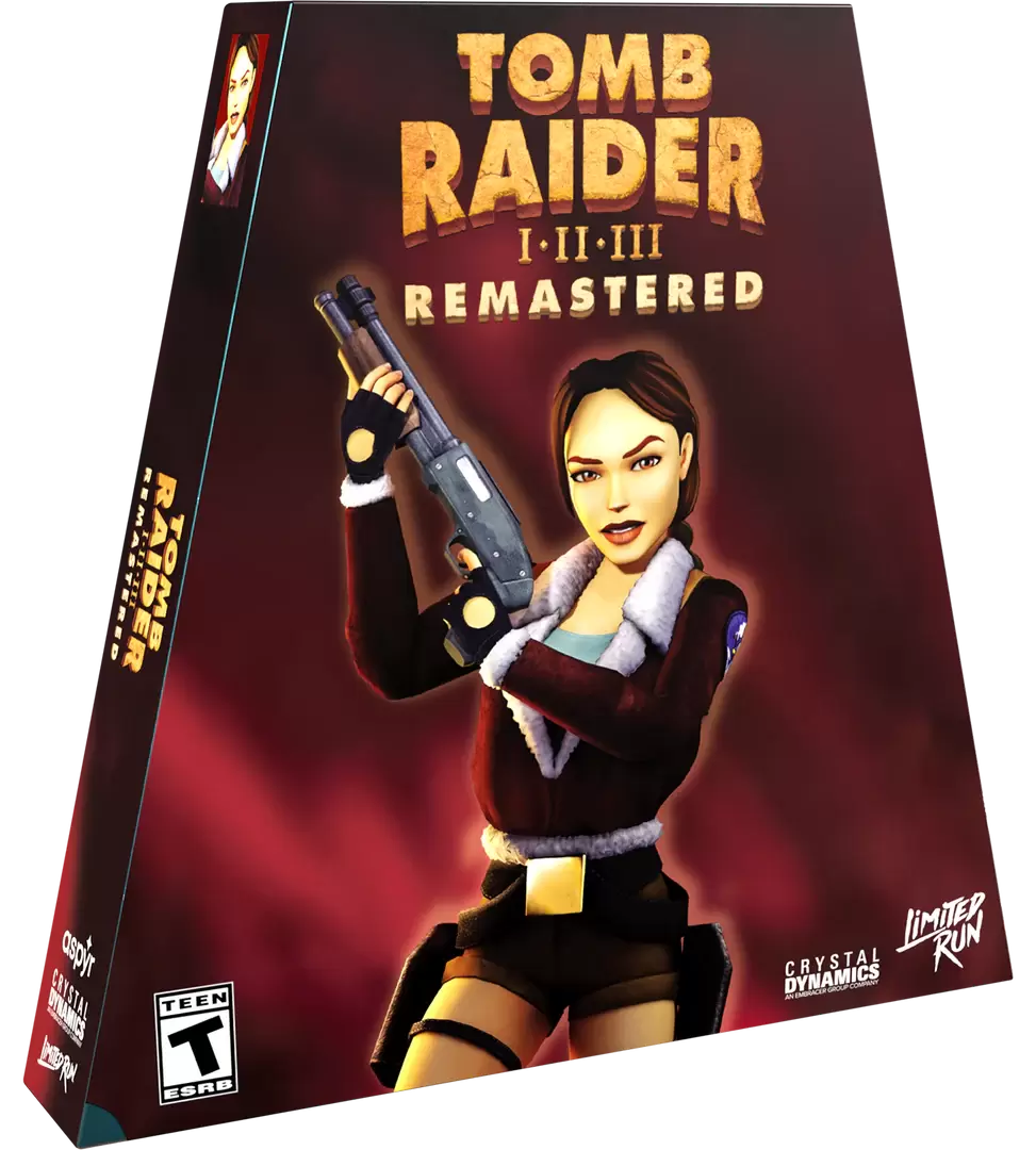 PS5 Games - Tomb Raider I-III Remastered Convention Exclusive - Tomb Raider II Cover