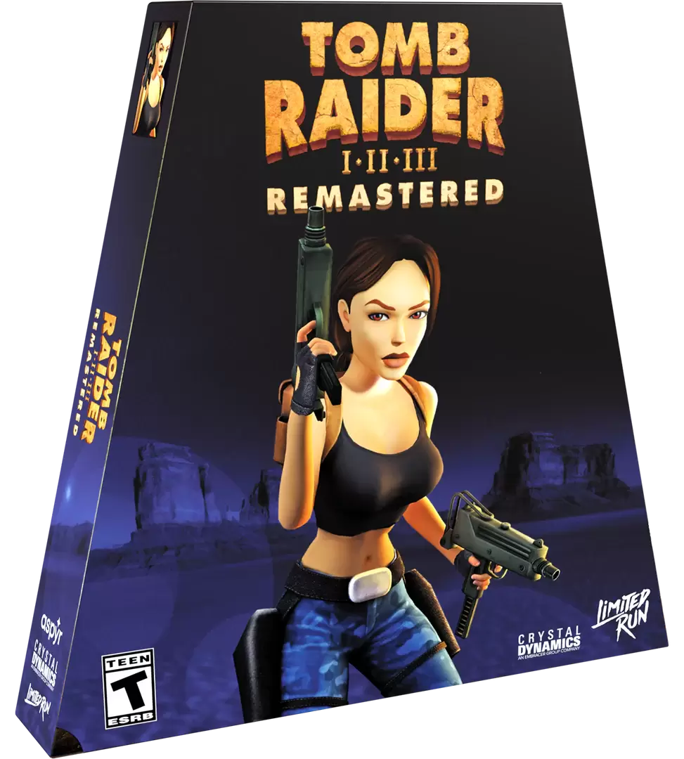 PS5 Games - Tomb Raider I-III Remastered Convention Exclusive - Tomb Raider III Cover