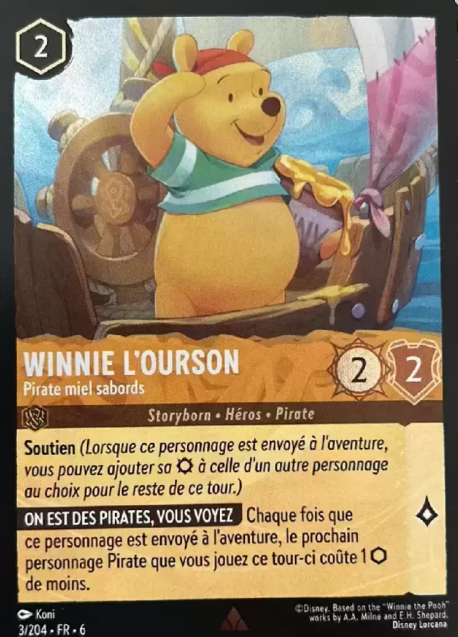 La Mer Azurite - Chapitre 6 - Winnie l\'Ourson, Pirate miel sabords - Brillante