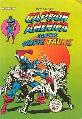 Captain America -1ère série - Captain America contre Griffe Jaune