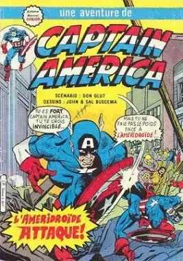 Captain America -1ère série - L\'Améridroïde attaque !