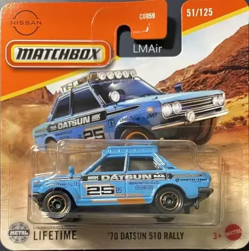 Matchbox - \'70 Datsun 510 Rally