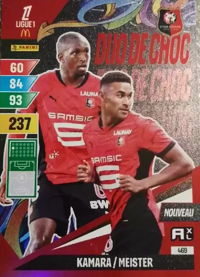 Adrenalyn XL Ligue 1 2024-2025 - Kamara/Meister
