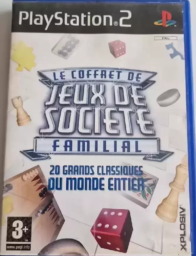 Jeux PS2 - Le Coffret De Jeux De Société Familial