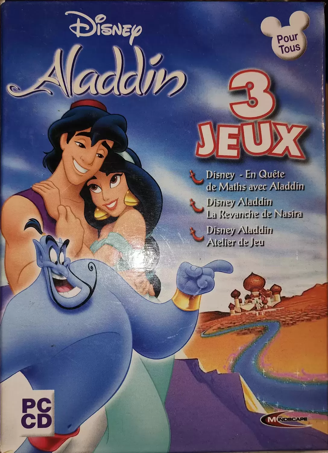 PC Games - Disney Aladdin 3 jeux