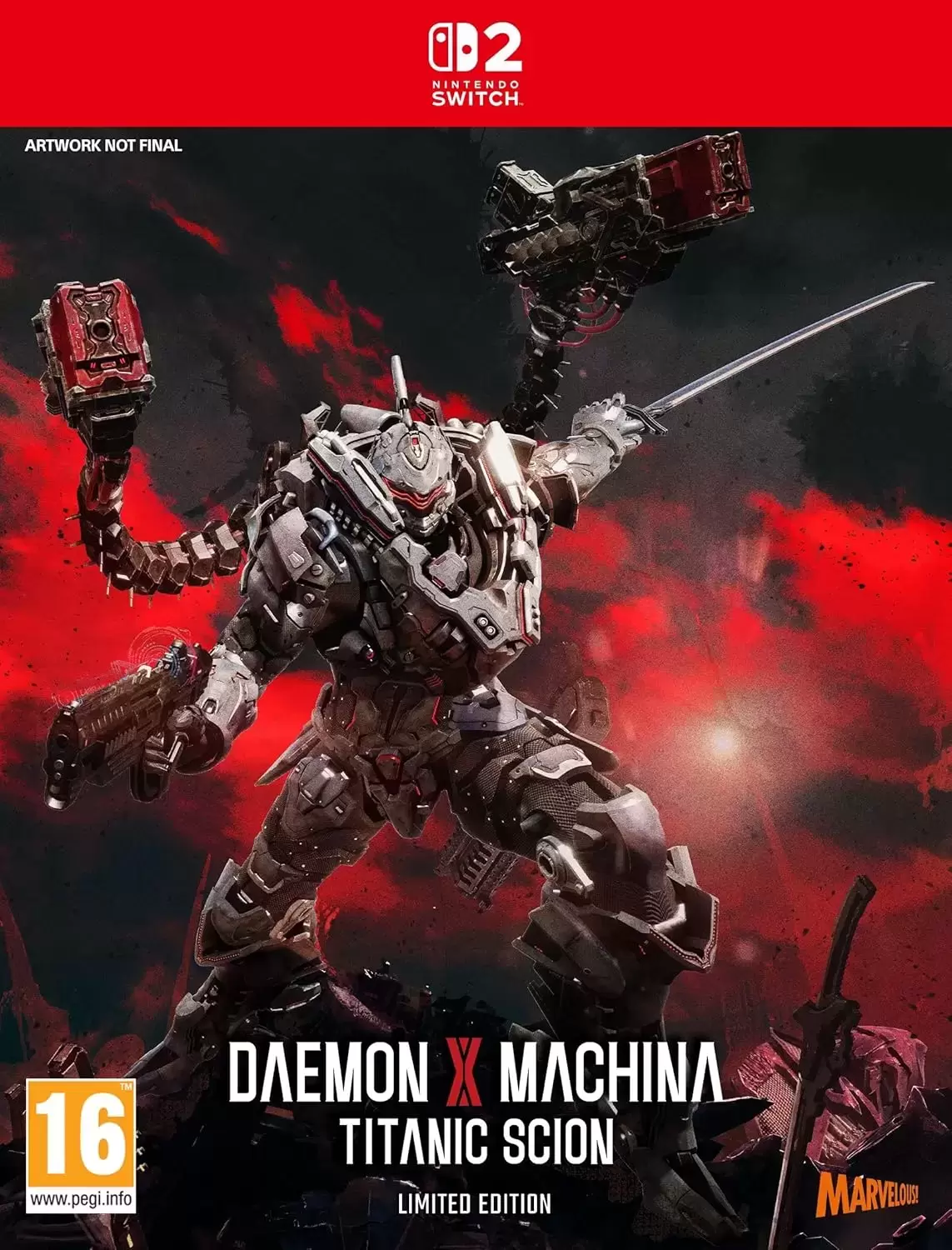 Jeux Nintendo Switch 2 - Daemon X Machina Titanic Scion (Limited Edition)