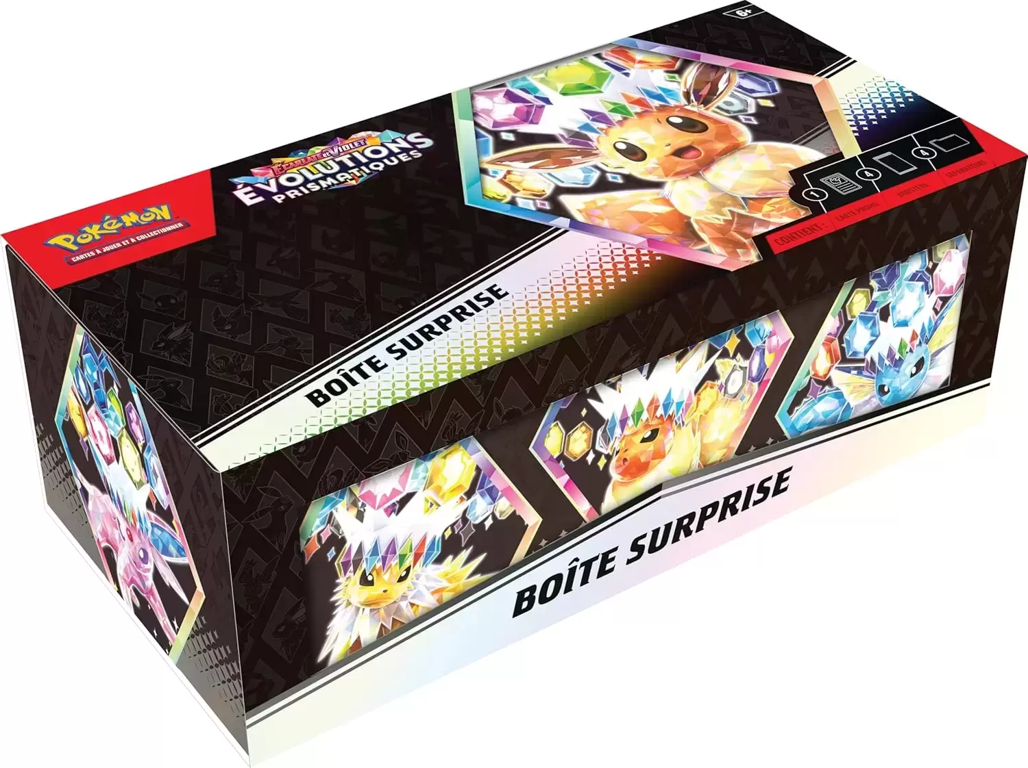 Coffret de Boosters - Évolutions Prismatiques - Boîte Surprise