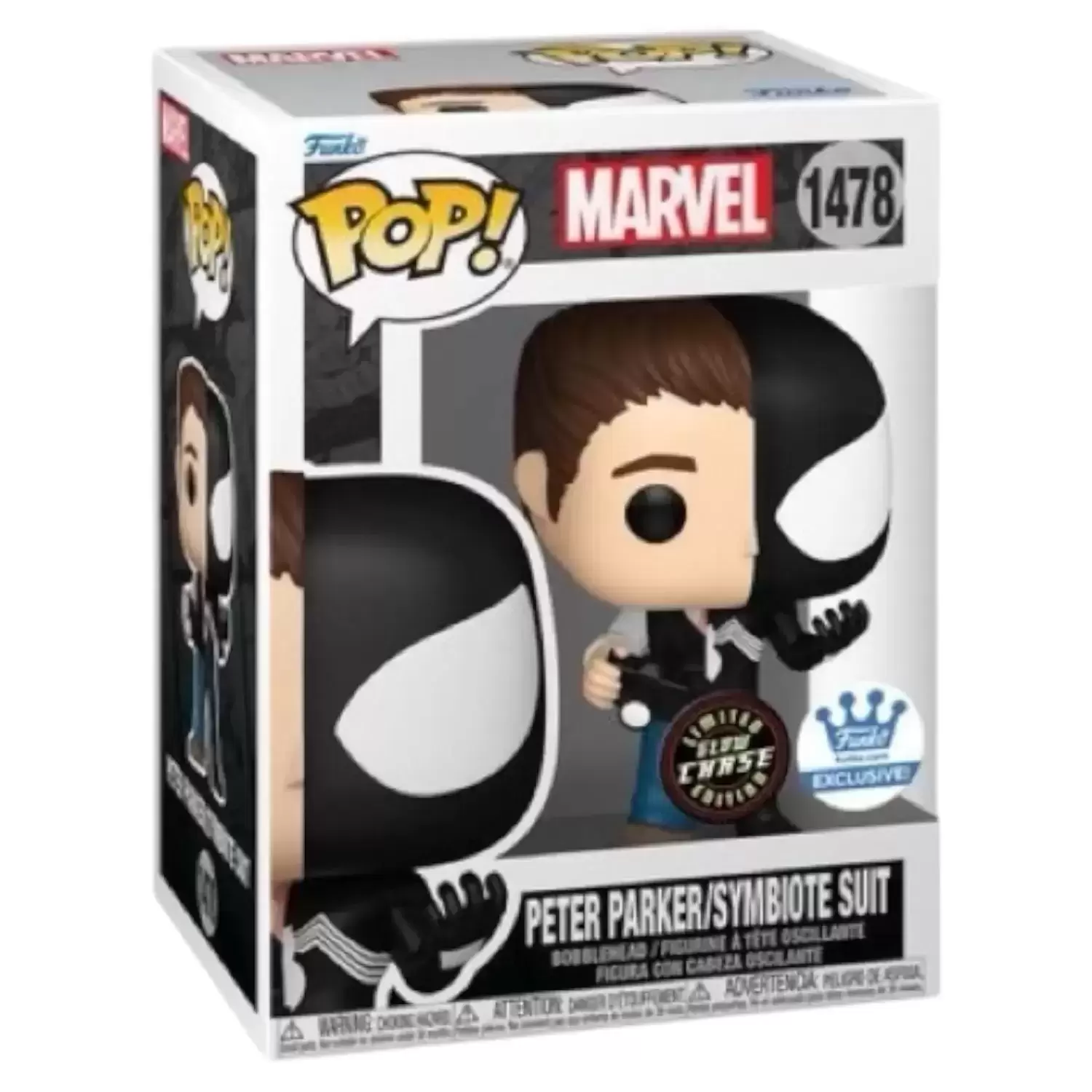 POP! MARVEL - Marvel - Peter Parker/Symbiote Suit GITD