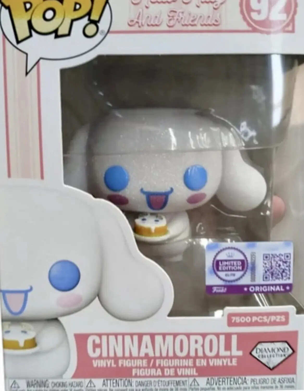 POP! Sanrio - Hello Kitty And Friends  - Cinnamoroll Diamond Collection
