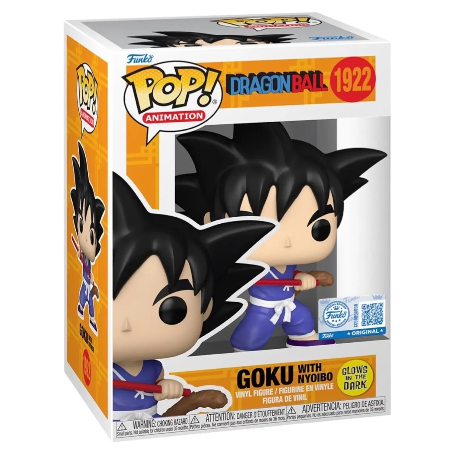 POP! Animation - Dragonball - Goku With Nuoibo GITD