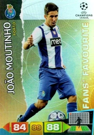 Adrenalyn XL - UEFA Champions League 2011-2012 - João Moutinho - FC Porto - Fans\' Favourites