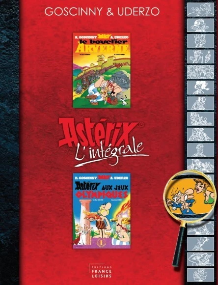 Astérix - L\'intégrale France Loisirs - Le Bouclier Arverne - Astérix aux Jeux Olympiquess
