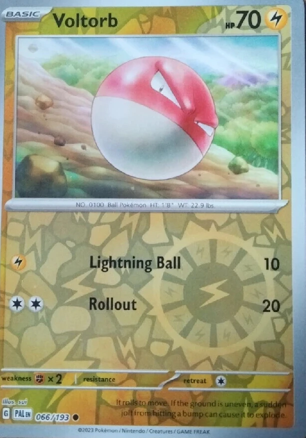 Paldea Evolved - PALEN - Voltorb Reverse