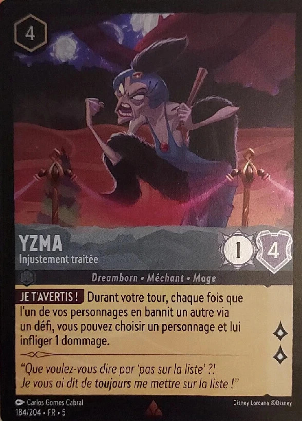 Ciel Scintillant - Chapitre 5 - Yzma - Injustement Traitée - Brillante