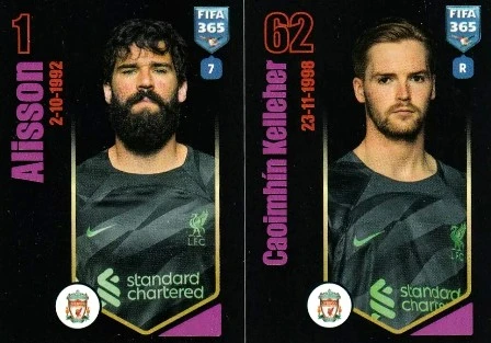 FIFA 365 - 2024 - Alisson Becker / Caoimhín Kelleher - Liverpool FC