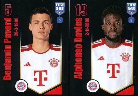 FIFA 365 - 2024 - Benjammin Pavard / Alphonso Davies - FC Bayern München