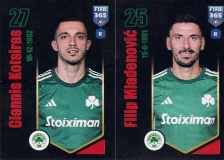 FIFA 365 - 2024 - Giannis Kotsiras / Filip Mladenović - Panathinaikos