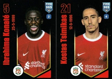 FIFA 365 - 2024 - Ibrahima Konaté / Kostas Tsimikas - Liverpool FC