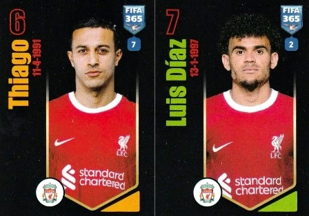 FIFA 365 - 2024 - Thiago Alcântara / Luis Díaz - Liverpool FC