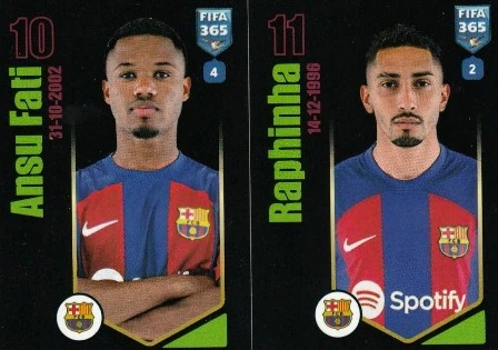 FIFA 365 - 2024 - Ansu Fati / Raphinha - FC Barcelona