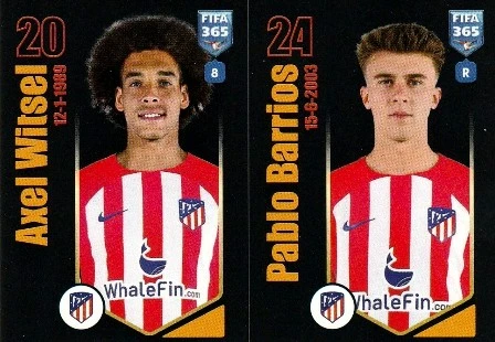FIFA 365 - 2024 - Axel Witsel / Pablo Barrios - Atlético de Madrid