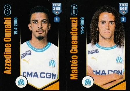 FIFA 365 - 2024 - Azzedine Ounahi / Mattéo Guendouzi - Olympique de Marseille
