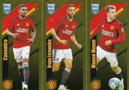 FIFA 365 - 2024 - Casemiro / Bruno Fernandes / Mason Mount - Manchester United