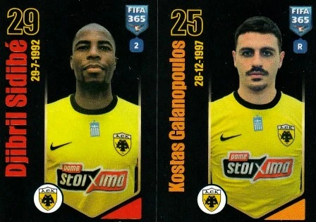 FIFA 365 - 2024 - Djibril Sidibé / Kostas Konstantínos Galanópoulos - AEK Athens FC