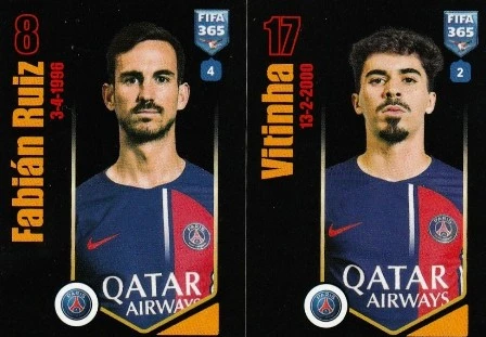 FIFA 365 - 2024 - Fabián Ruiz / Vitinha - Paris Saint-Germain