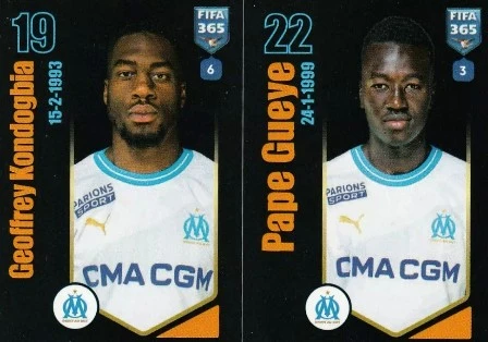 FIFA 365 - 2024 - Geoffrey Kondogbia / Pape Gueye - Olympique de Marseille