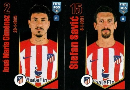 FIFA 365 - 2024 - José María Giménez / Stefan Savić - Atlético de Madrid