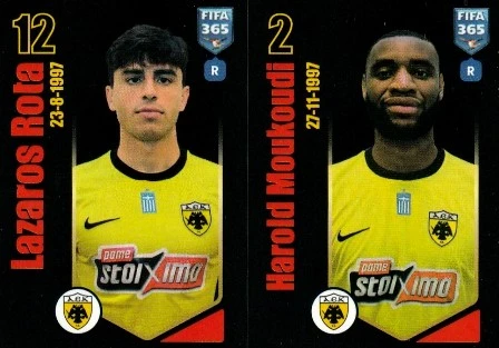 FIFA 365 - 2024 - Lazaros Rota / Harold Moukoudi - AEK Athens FC