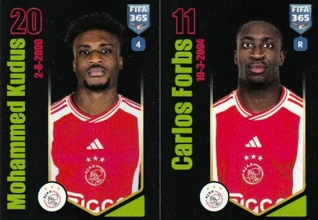 FIFA 365 - 2024 - Mohammed Kudus / Carlos Forbs - AFC Ajax