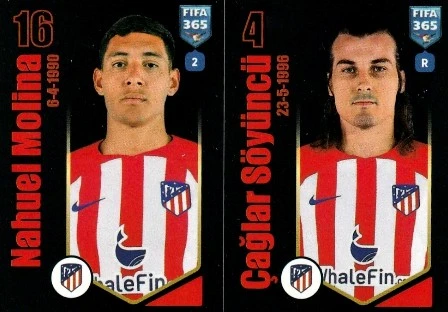 FIFA 365 - 2024 - Nahuel Molina / Çağlar Söyüncü - Atlético de Madrid