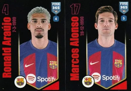 FIFA 365 - 2024 - Ronald Araújo / Marcos Alonso - FC Barcelona