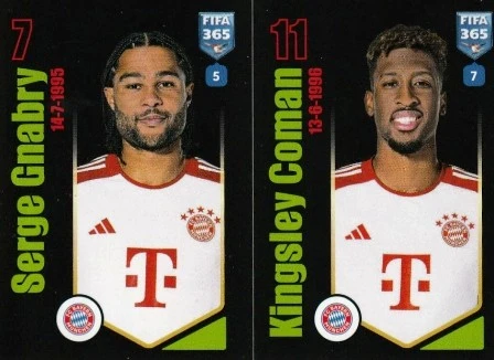 FIFA 365 - 2024 - Serge Gnabry / Kingsley Coman - FC Bayern München