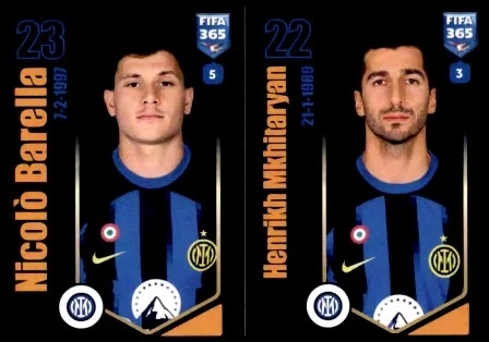 FIFA 365 - 2024 - Nicolò Barella / Henrikh Mkhitaryan - FC Internazionale Milano